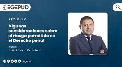 Algunas consideraciones sobre el riesgo permitido en el Derecho penall