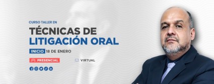 Curso presencial en Técnicas de Litigación oral