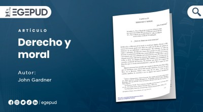 La Moral Y El Derecho