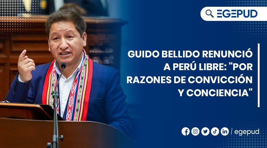 Guido Bellido Renunció A Perú Libre Por Razones De Convicción Y Conciencia 6850