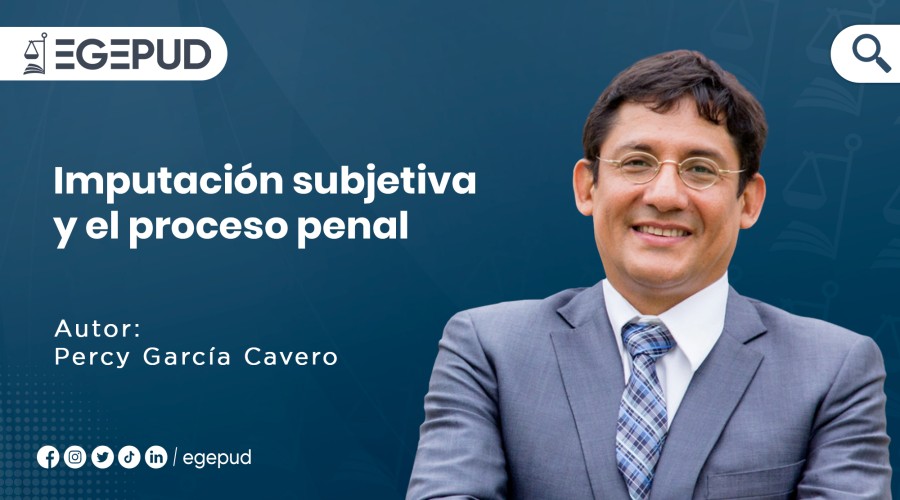 Imputación Subjetiva Y El Proceso Penal