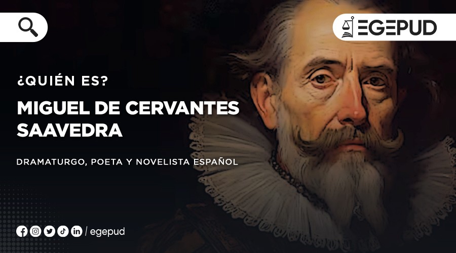 ¿Sabes quién fue Miguel de Cervantes Saavedra?