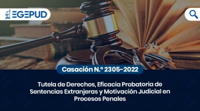 Tutela de Derechos, Eficacia Probatoria de Sentencias Extranjeras y Motivación Judicial en Procesos Penales